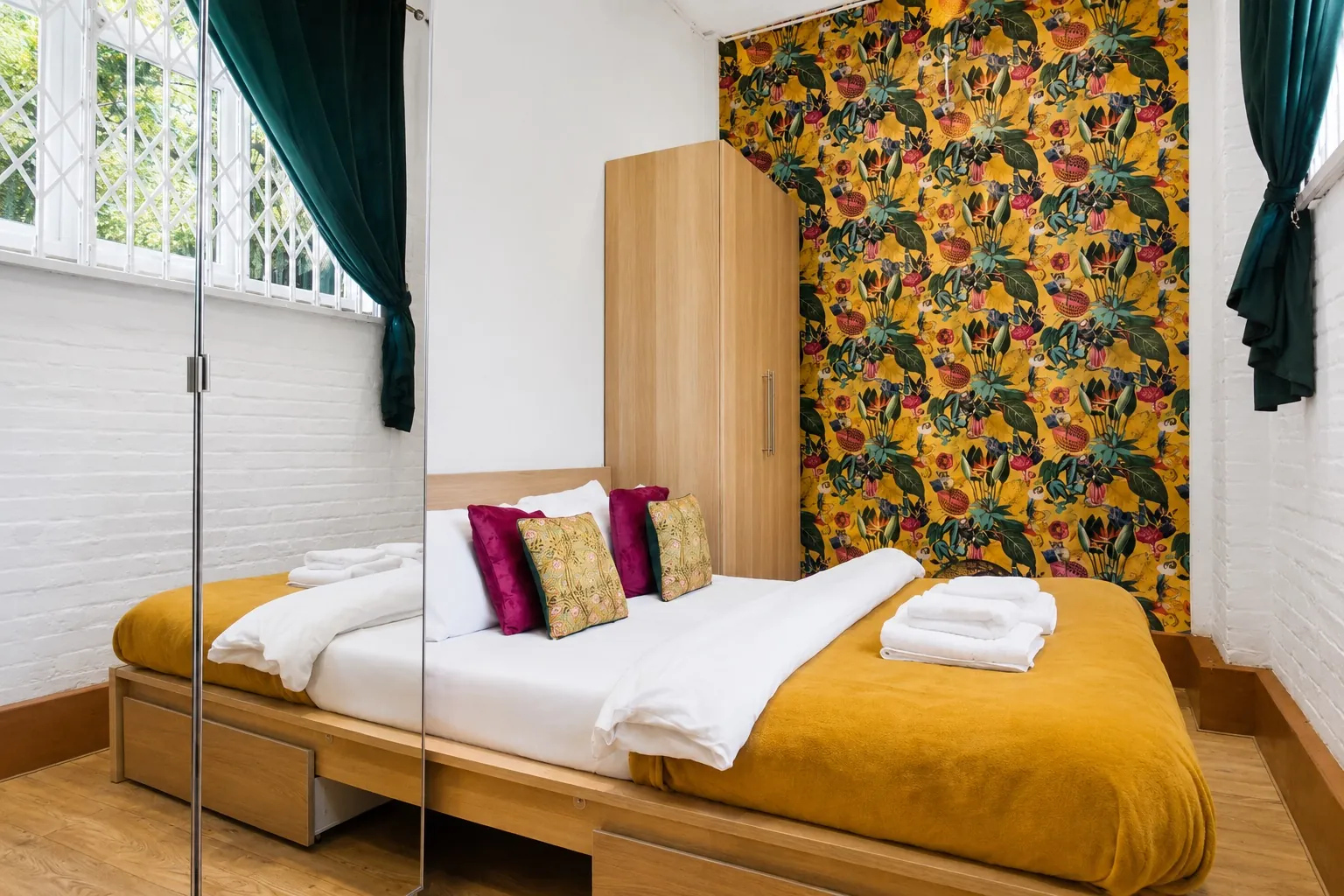 Bedroom interior photography, London