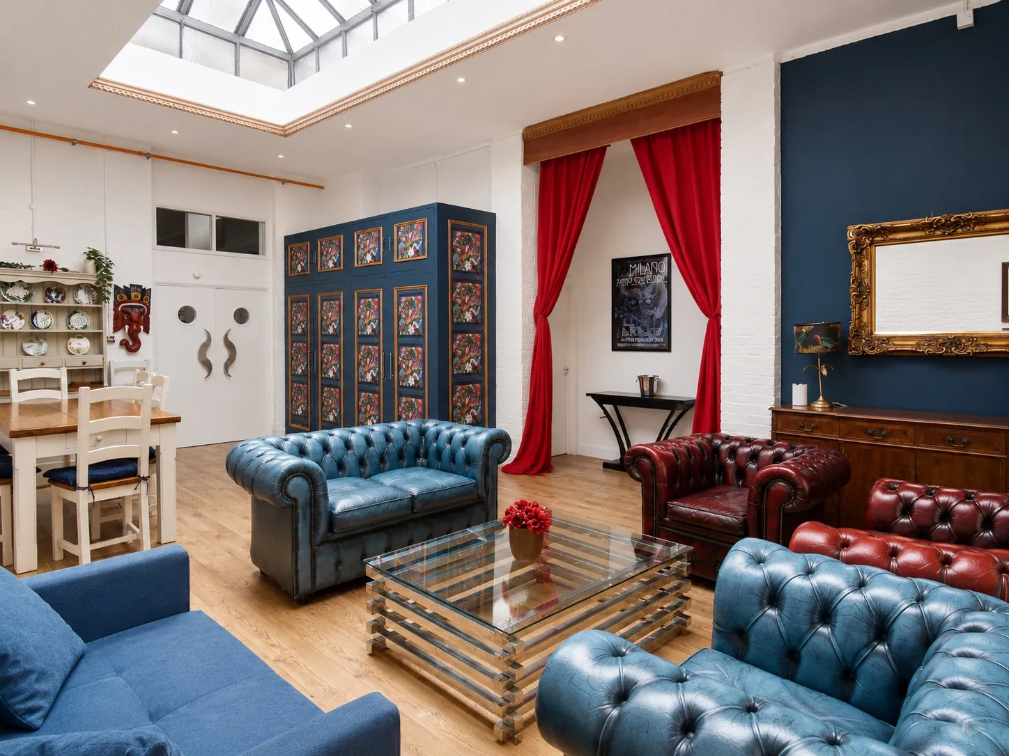 Reception room interior photography, London