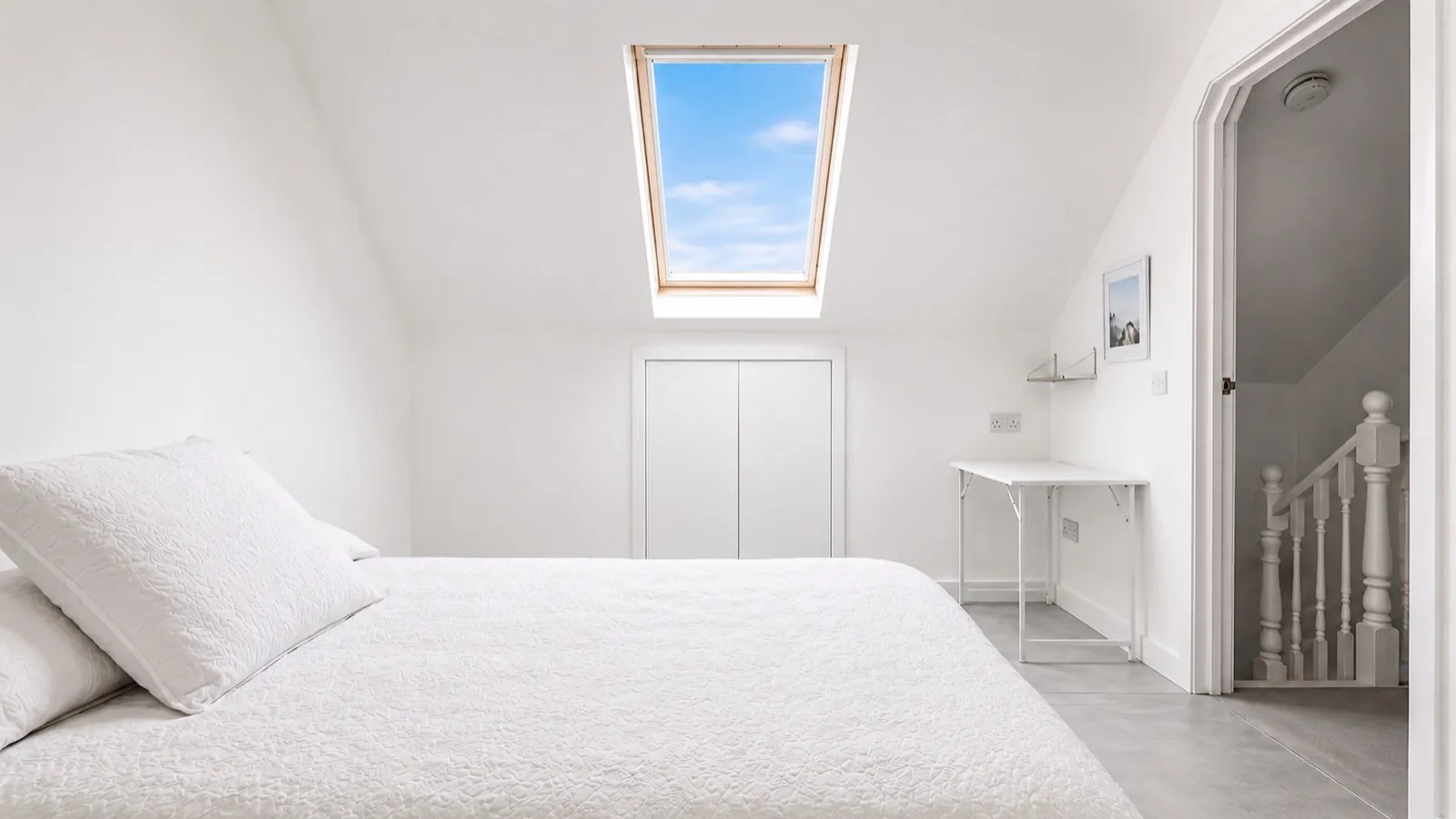 Bedroom interior photography, London