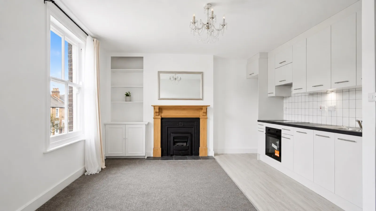 Reception room interior photography, London