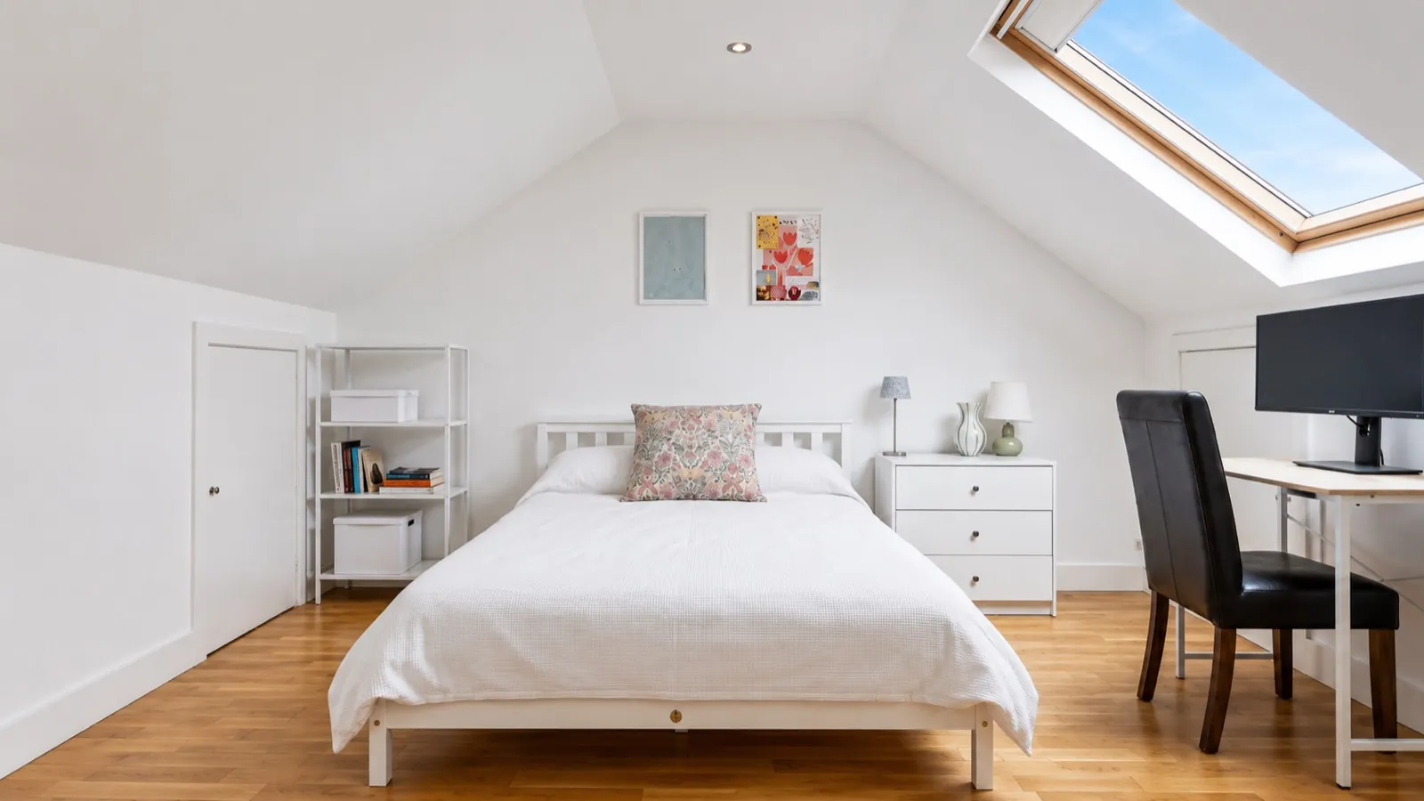 Bedroom interior photography, London