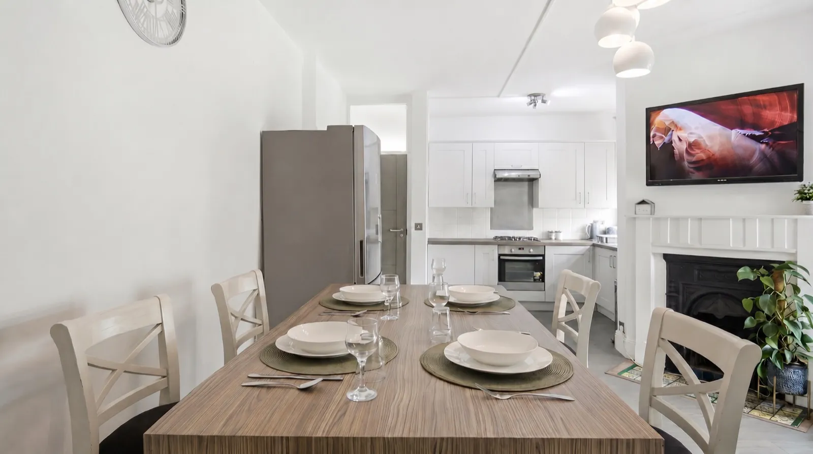 Reception room interior photography, London