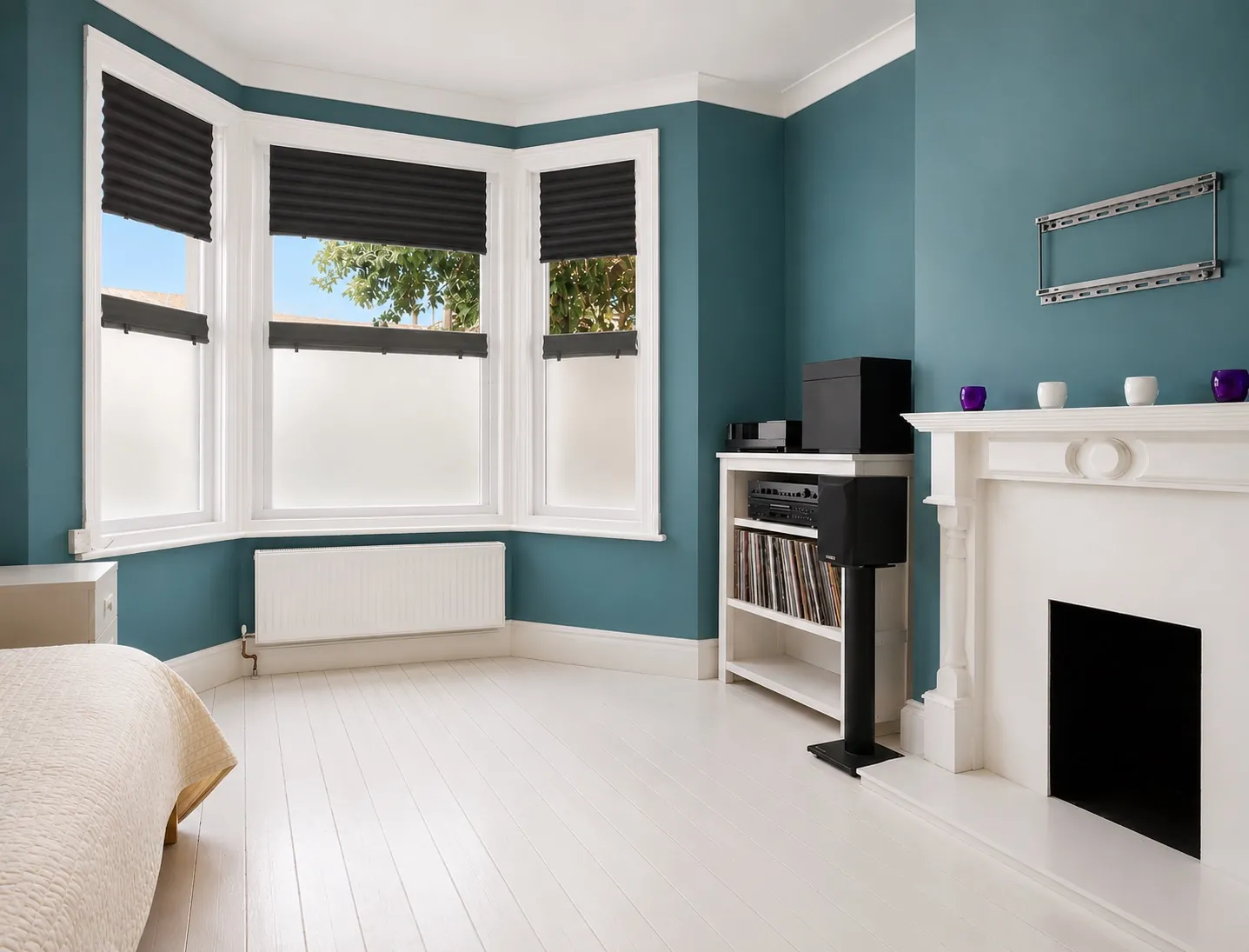 Bedroom interior photography, London