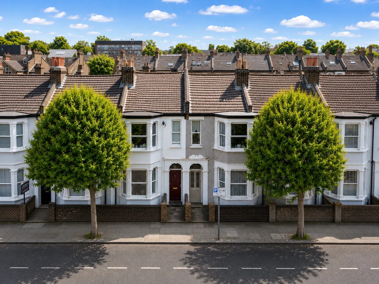 Exterior property photography for London estate agents