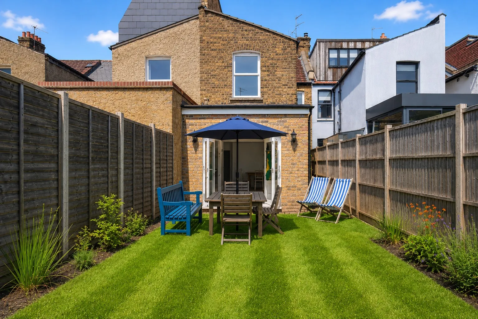 Garden property photography, London