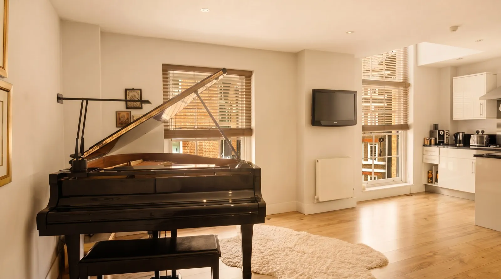 Reception room interior photography, London