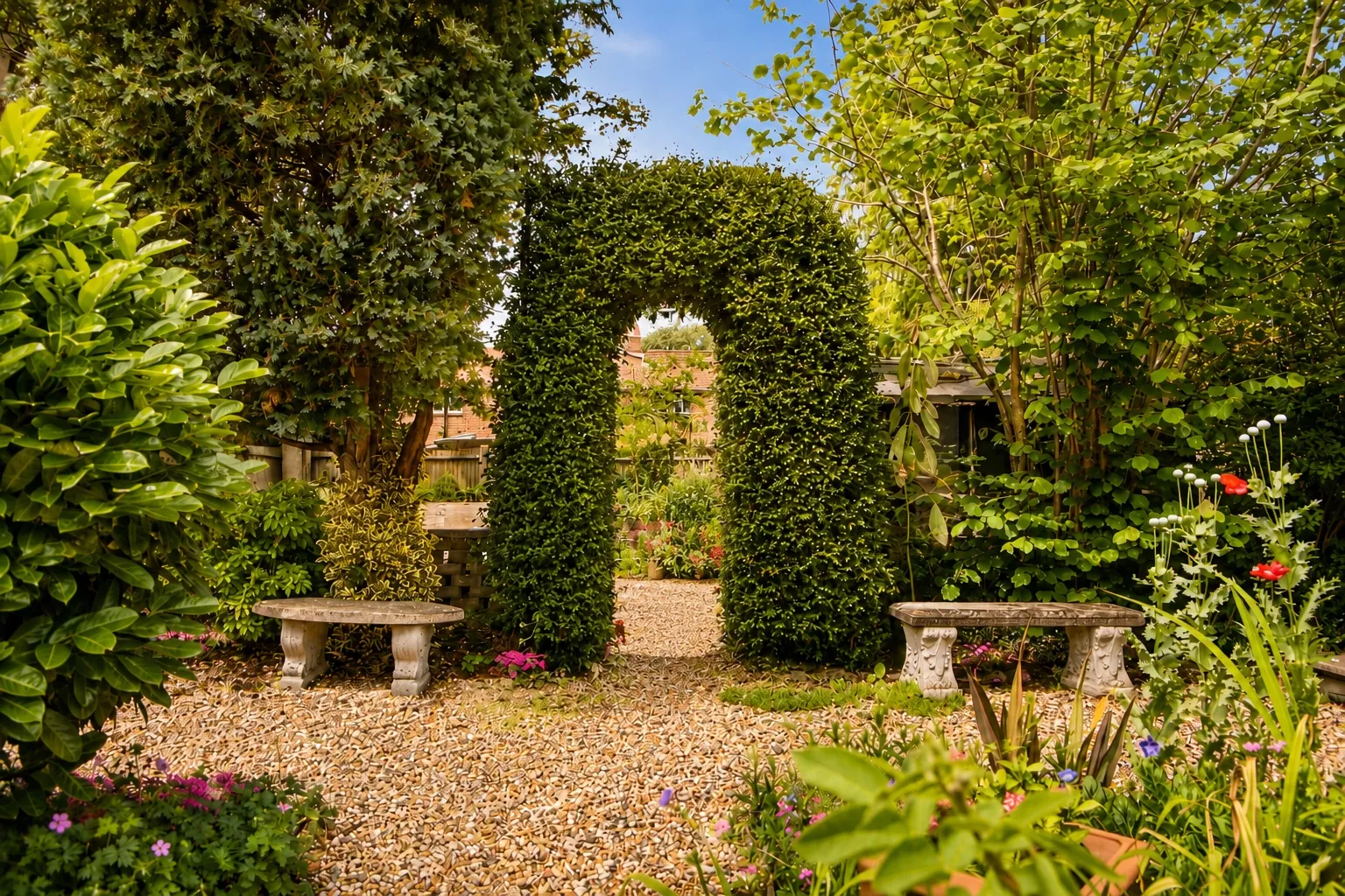 Garden property photography, London