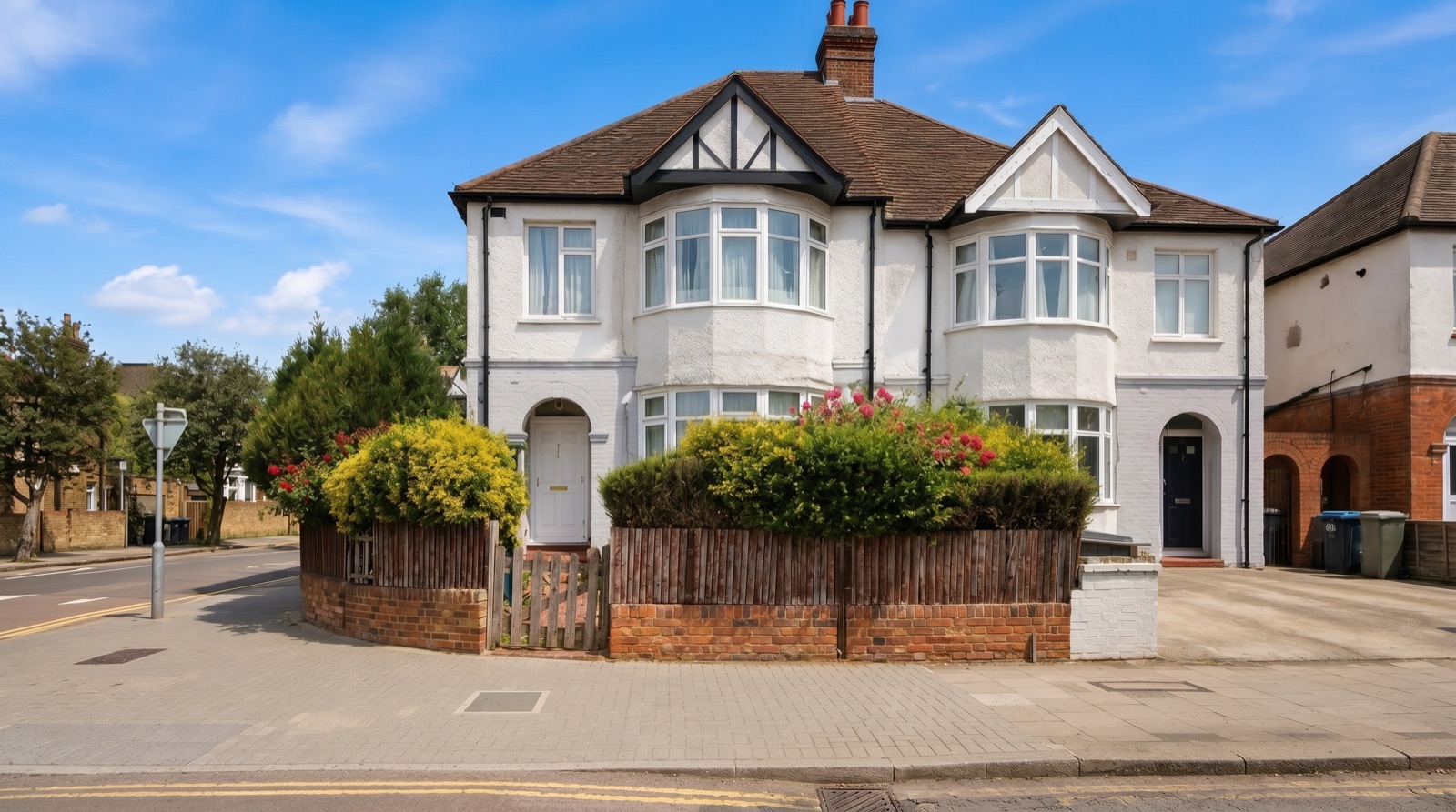 Property exterior, professionally photographed