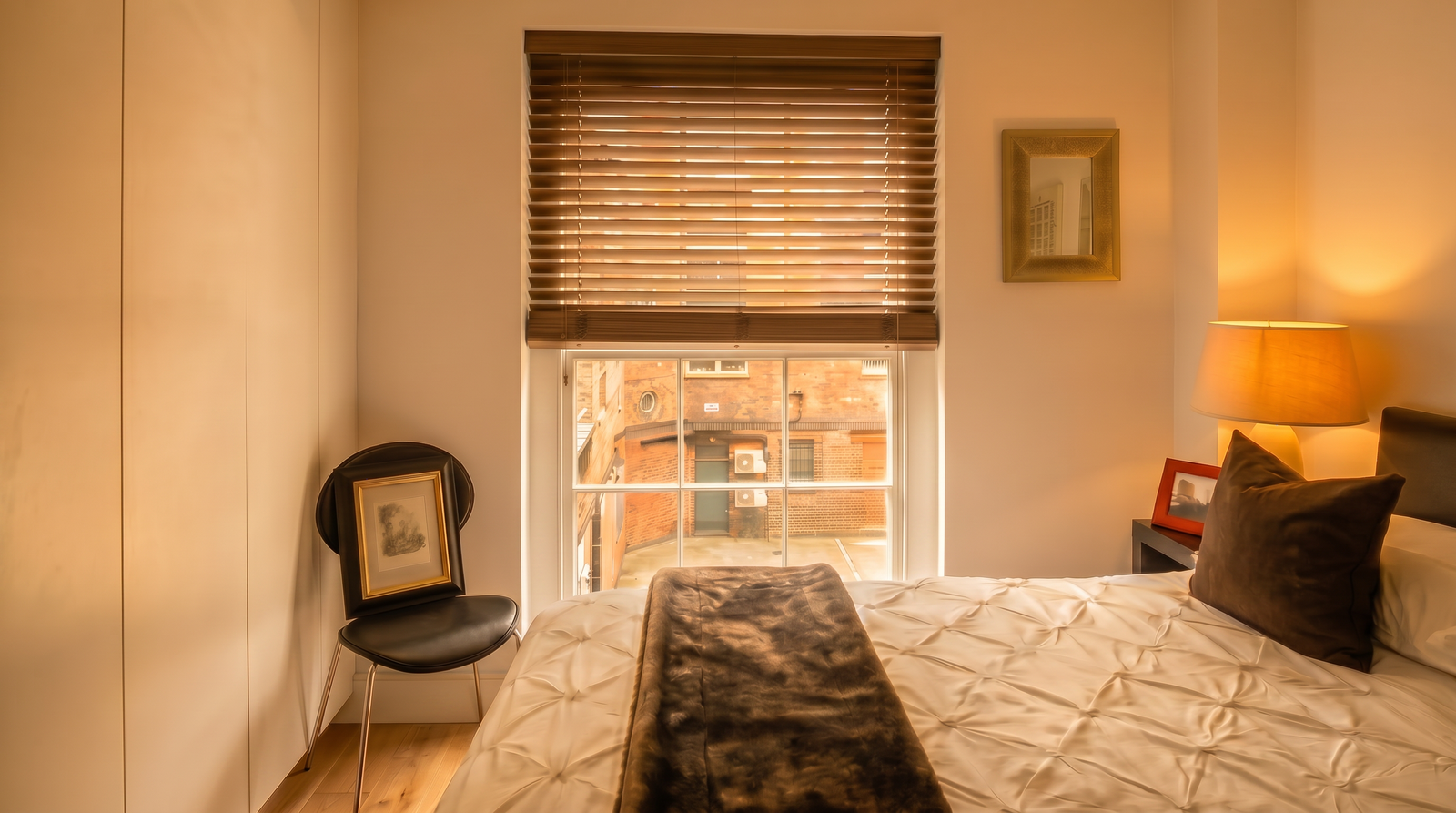 London property photography, bedroom
