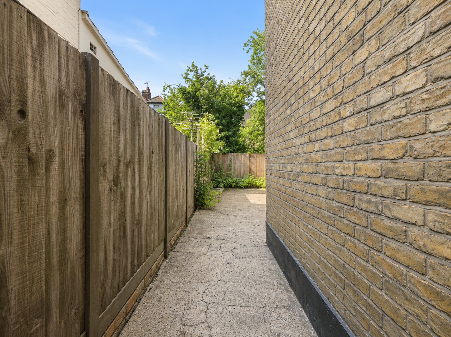 London property photography, rear garden